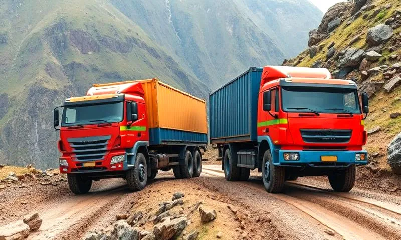 Dump Cargo Truck Simulator 3D gameplay screenshot 3