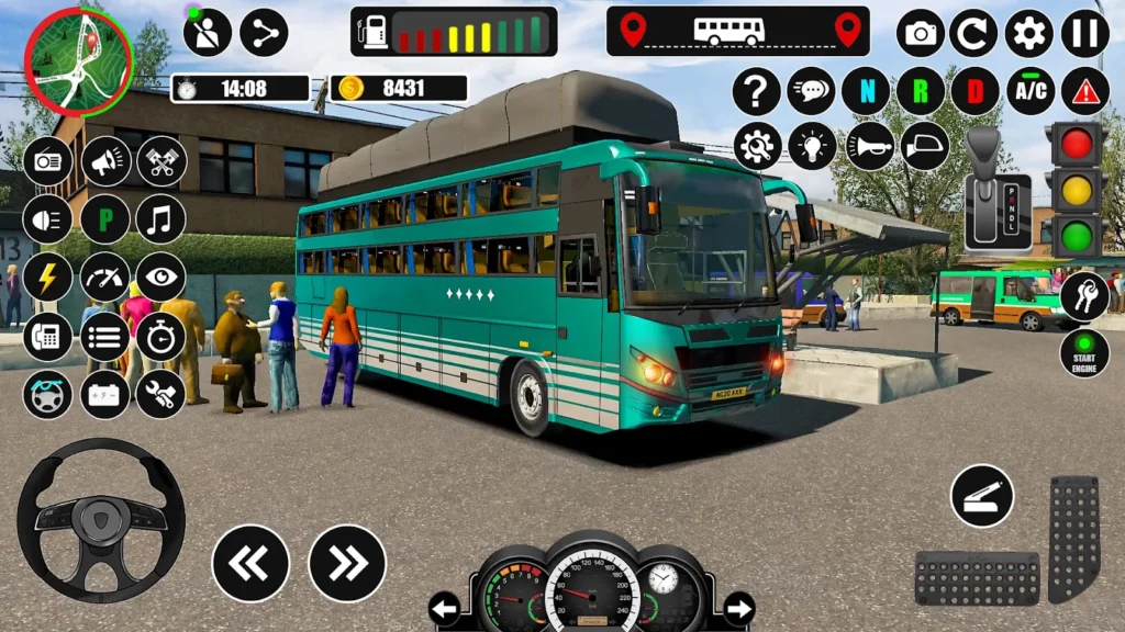 Euro Bus Simulator Bus Games gameplay screenshot 4