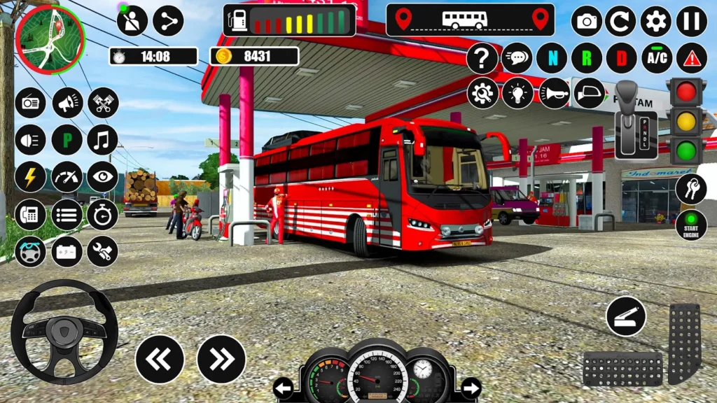 Euro Bus Simulator Bus Games gameplay screenshot 5