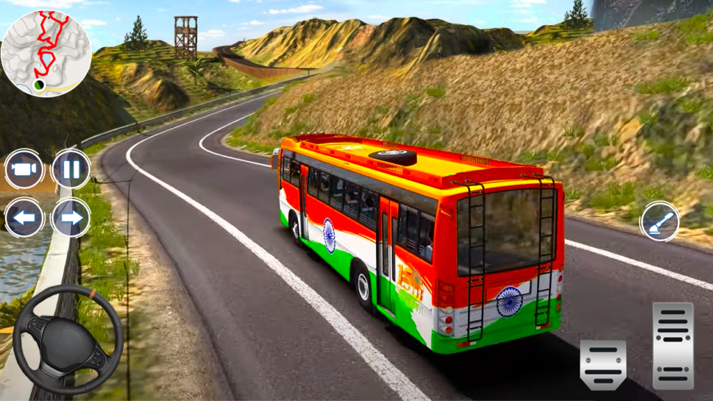 Indian Coach Driver: Bus Game gameplay screenshot 2