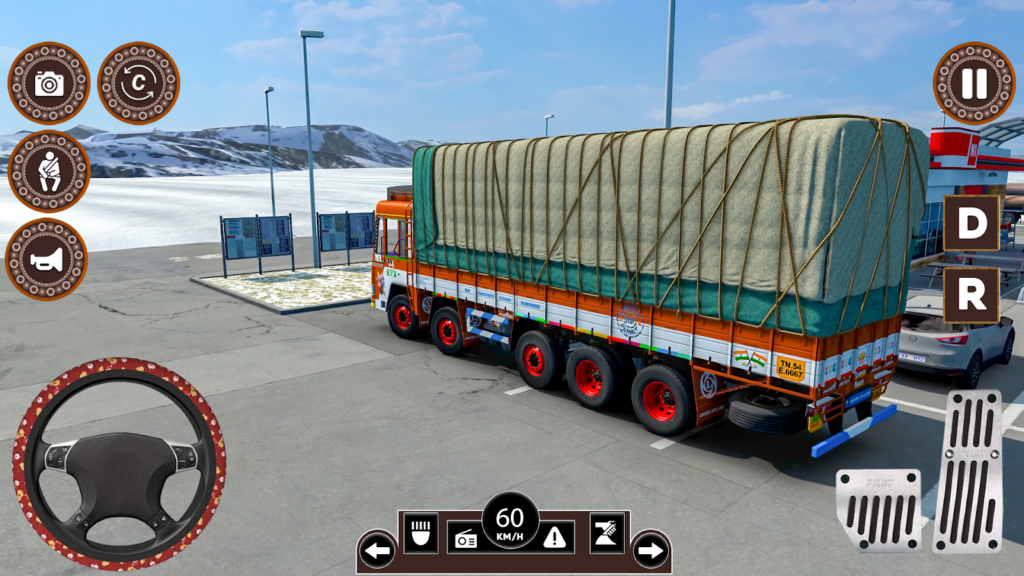Indian Lorry Truck Driving 3d gameplay screenshot 5