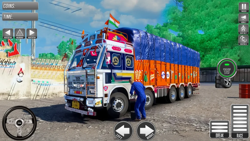 Indian Off-road Mountain Truck gameplay screenshot 5
