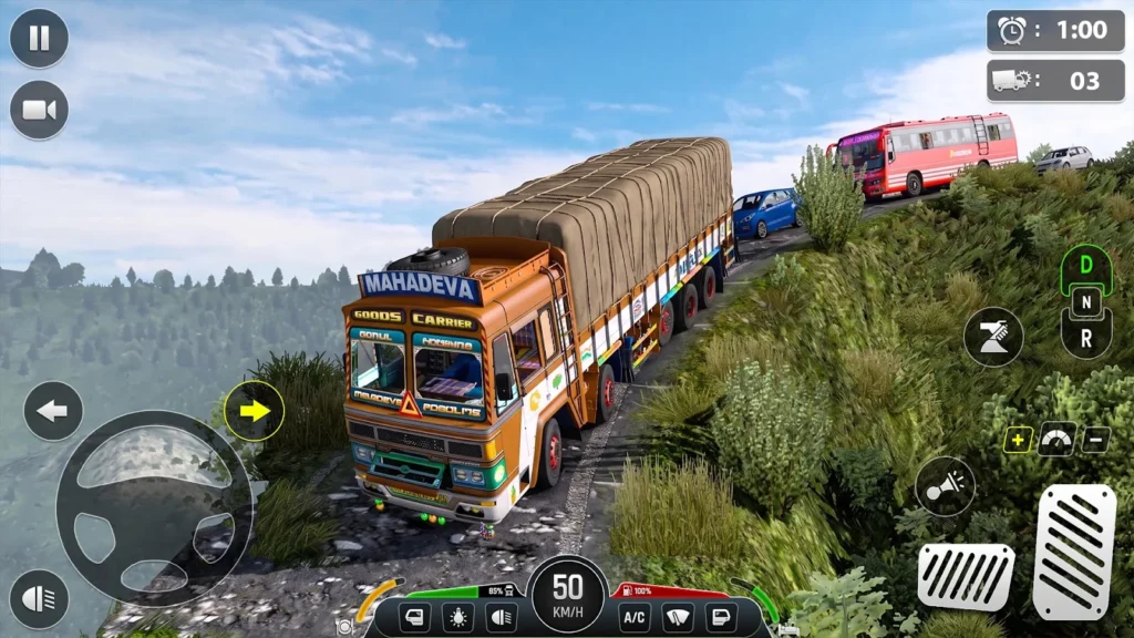 Indian Truck Driving Simulator gameplay screenshot 4