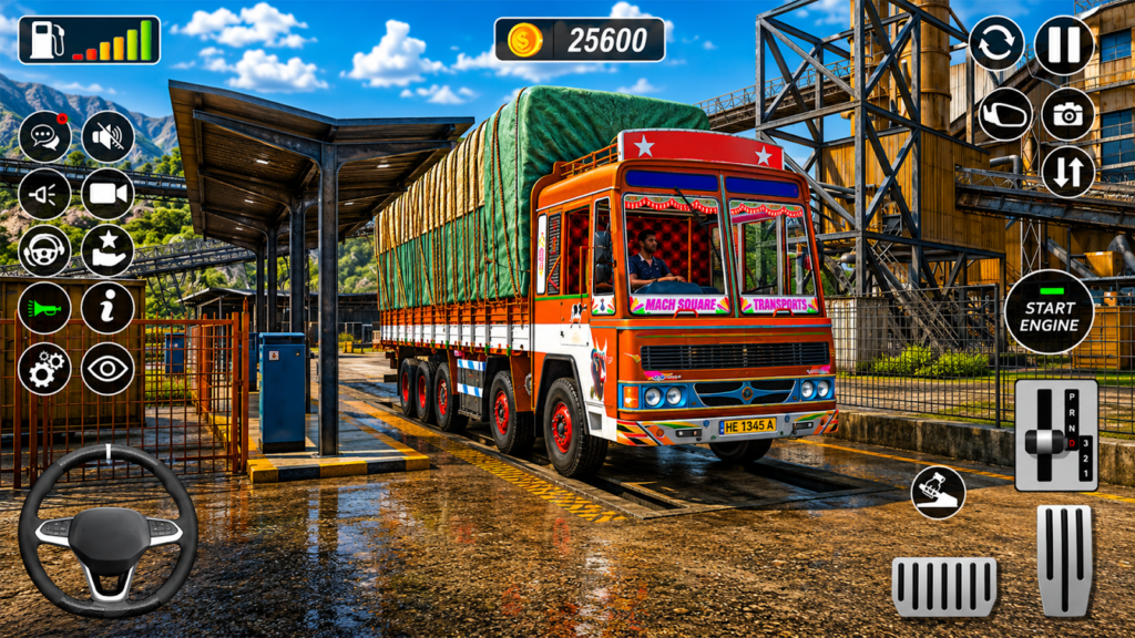 Indian Truck Games Driving Sim gameplay screenshot 5