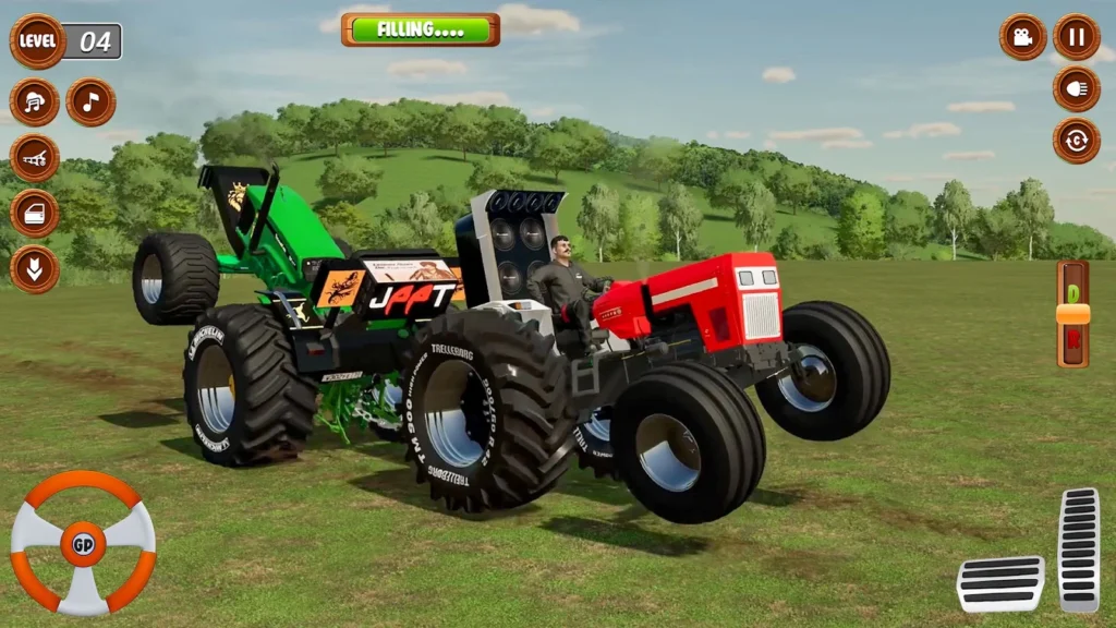 Tractor Driving - Tractor Game gameplay screenshot 2