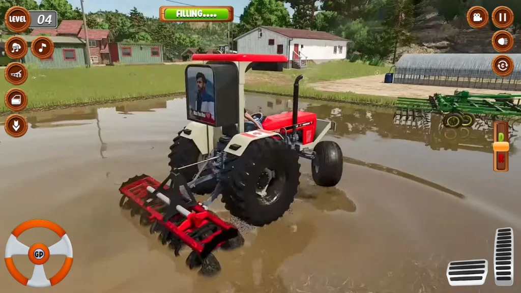 Tractor Driving - Tractor Game gameplay screenshot 5