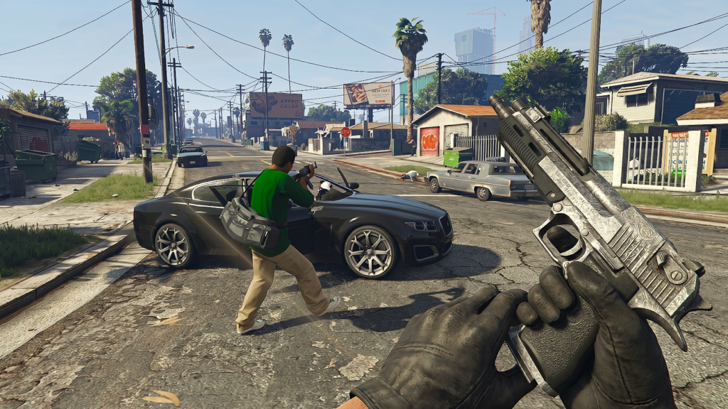 Grand Theft Auto V Mobile gameplay screenshot 2