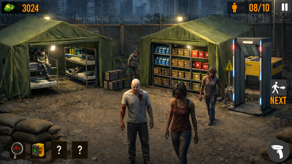 Quarantine Zone: Zombie Game gameplay screenshot 5