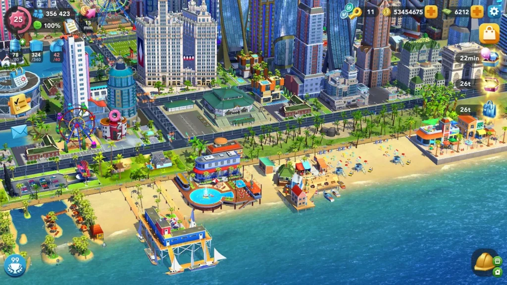 SimCity BuildIt gameplay screenshot 1
